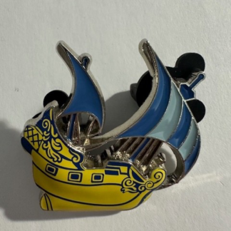 DIS Pirate Ship Minnie Main Attraction Peter Pan's Flight 2022 Disney Pin A3