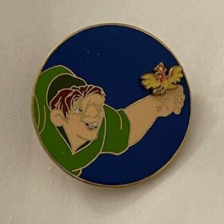 DIS - Quasimodo and Bird - Hunchback of Notre Dame Disney Pin Holding (A1)