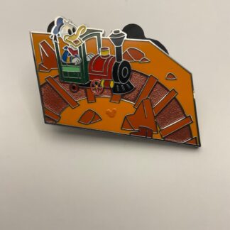 DISNEYLAND BIG THUNDER MOUNTAIN RAILROAD MAP PUZZLE MYSTERY PIN DONALD E5