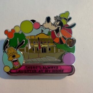 DL Pluto And Goofy Disneyland Is Home Disney Pin (D9)