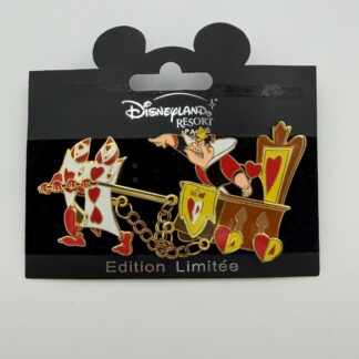 DLP Paris Queen of Hearts Train Series Surprise Release 2004 Paris Disney Pin B