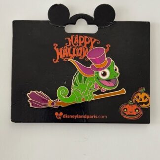 DLP - Pascal - Flying A Broom - Halloween - Tangled Paris 2024 Disney Pin B