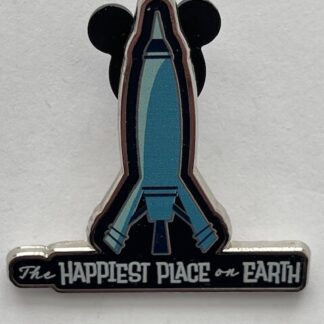 DLR 65 Years Of Magic Mystery Rocket To The Moon Disney Pin (C7)