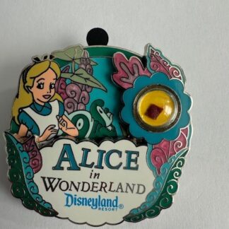 DLR Alice Absolem Alice in Wonderland Piece of History 2009 Disney Pin D6