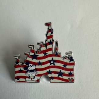DLR - Americana - Sleeping Beauty Castles - Hidden Disney 2025 Disney Pin C5