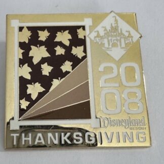 DLR Cast Exclusive Holiday Series Thanksgiving 2008 Disney Pin (F0)