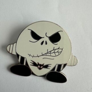 DLR Cute Characters Jack Skellington Round Pillow/Beanbag 2007 Disney Pin (C3)