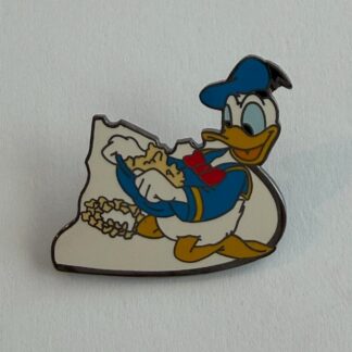 DLR - Donald - Christmas Tree 'Puzzle' Popcorn Snow Disney Pin H5