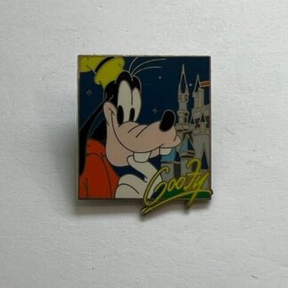 DLR Goofy Character Autographs Sleeping Beauty Castle Booster Disney Pin (B2)