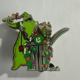 DLR Haunted Mansion Holiday 2017 Gingerbread Display Oogie Boogie Disney Pin A1