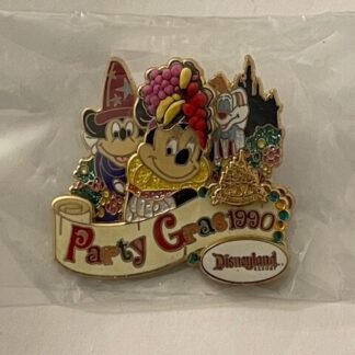 DLR Magical Milestone 1990 Party Gras Parade Debuts Disney Pin (A1)