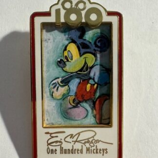 DLR One Hundred Mickeys Pin Series MM 004 Skippin' Out Color 2002 Disney Pin E7