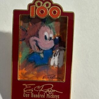 DLR - One Hundred Mickeys Pin Series MM 036 - On the Edge 2002 Disney Pin E7