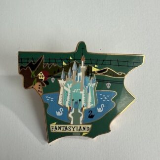 DLR - Park Atlas Fantasyland - Cast Member 2000 Disney Pin E8