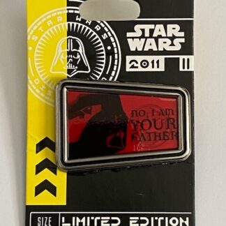 DLR Sci - Fi No I Am Your Father Star Wars Quotes Darth Vader Disney Pin LE (B)