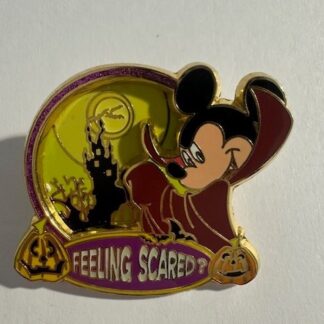 DLRP DLP Paris 15th Anniversary Feeling Scared? Halloween 2007 LE Disney Pin B8
