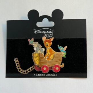 DLRP Paris Train Bambi And Thumper LE900 Disney Pin (B)