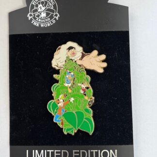 DS Mickey Donald Goofy And Willie Beanstalk Jumbo LE 500 Disney Pin (B)