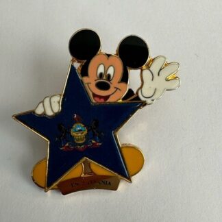 DS Pennsylvania Flag 100 Years If Dreams #100 Flawed Disney Pin (A1)