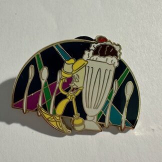 DSF Pin Traders Delight PTD Lumiere Beauty And The Beast  LE 300 Disney Pin (E6)