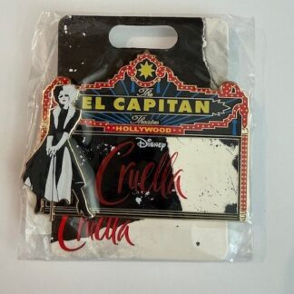 DSSH - Cruella - Marquee - Live Action DSF 2021 LE 2021 Disney Pin B