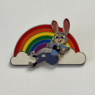 DSSH - Judy Hopps - Zootopia - Rainbow DSF 2020 LE 300 Cloud Disney Pin H7