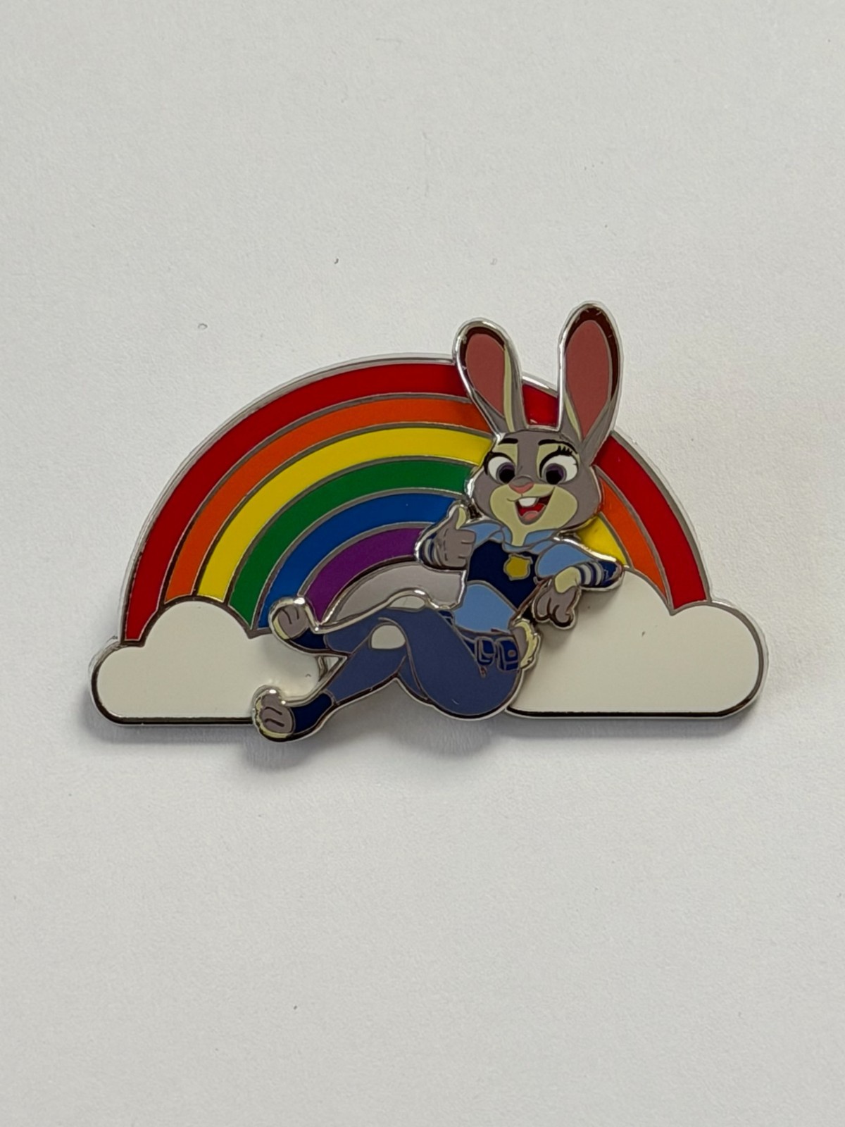DSSH - Judy Hopps - Zootopia - Rainbow DSF 2020 LE 300 Cloud Disney Pin H7