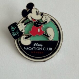 DVC - Mickey - Logo With Suitcase Walking 2022 Vacation Club Disney Pin B1