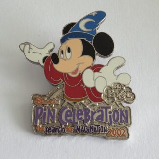 Disney 2002 Pin Celebration Sorcerer Mickey Fab Five Completer Pin G7