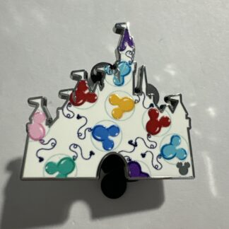 Disney 2025 DLR Disneyland  SLEEPING BEAUTY BALLOONS CASTLE  Hidden Pin B5