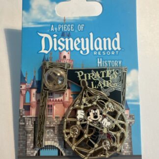 Disney A Piece of Disneyland History LE Pin Mickey Pirate’s Lair