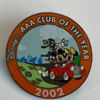 Disney AAA Club Of The Year 2002 Disney Pin (A1)