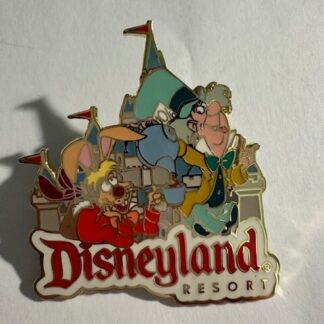 Disney Auction Pin Alice in Wonderland Mad Hatter & March hare 2004 Castle (E5)