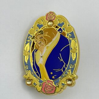 Disney Beauty and The Beast Mirror Character Portrait Pin Beast H8
