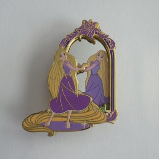 Disney Boxlunch Princess Mirror Vanity Portrait Pin Rapunzel H2