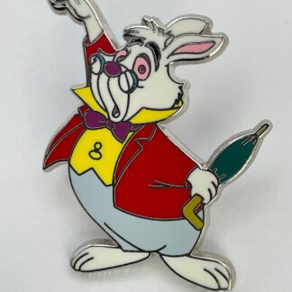 Disney Cast Lanyard Refresh Refresher Paris DLP Pin Alice White Rabbit C8