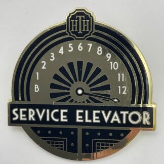 Disney D23 Gold Member Twilight Zone Tower Of Terror Service Elevator Pin A7