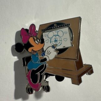 Disney Disneyland Annual Passholder DLP Drawn to Desk Pin Minnie Mouse (E5)