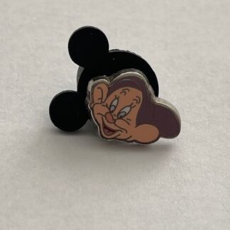 Disney Dopey Mini Head Snow White Pin (D9)