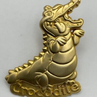 Disney Japan M&P 100 Relief Goldtone Peter Pan LE 700 Pin Tik Tok Crocodile G6