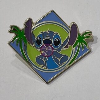 Disney Lilo & Stitch Bubblegum Stitch Metal Enamel Pin (A6)