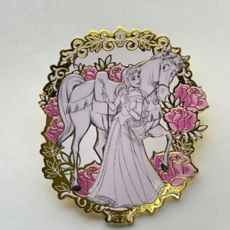Disney Loungefly Aurora & Samson Pin Princess Horse Horses Series Monogram G9