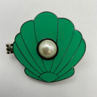 Disney Loungefly Little Mermaid Hinged Seashell Pin Ariel and Eric H2