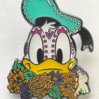 Disney Loungefly Pin Mickey Dia De Los Muertos Floral Donald Duck G2