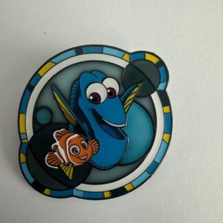 Disney Loungefly Pixar Stained Glass Pin Finding Dory Nemo (B8)