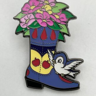 Disney Loungefly Princess Boot Bouquet Pin Snow White A7