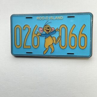 Disney Loungefly Roo Roo-D Island 026 066 Pooh & Friends License Plate Pin G3