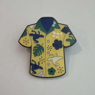 Disney Loungefly Sparky 221 Stitch Aloha Hawaiian Shirts Mystery Shirt Pin H2