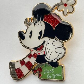 Disney Minnie Mouse Christmas Festive Holiday Just To You Pin Aldi G4
