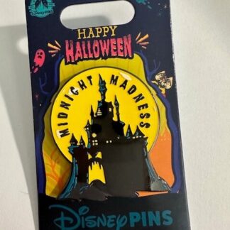 Disney Parks 2023 Happy Halloween Midnight Madness Castle Pin (B)